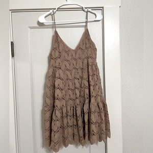 Mustard Seed Taupe Sundress